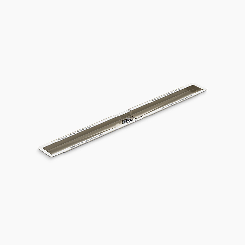 2-1/2" x 36"-60" linear drain channel | Kohler