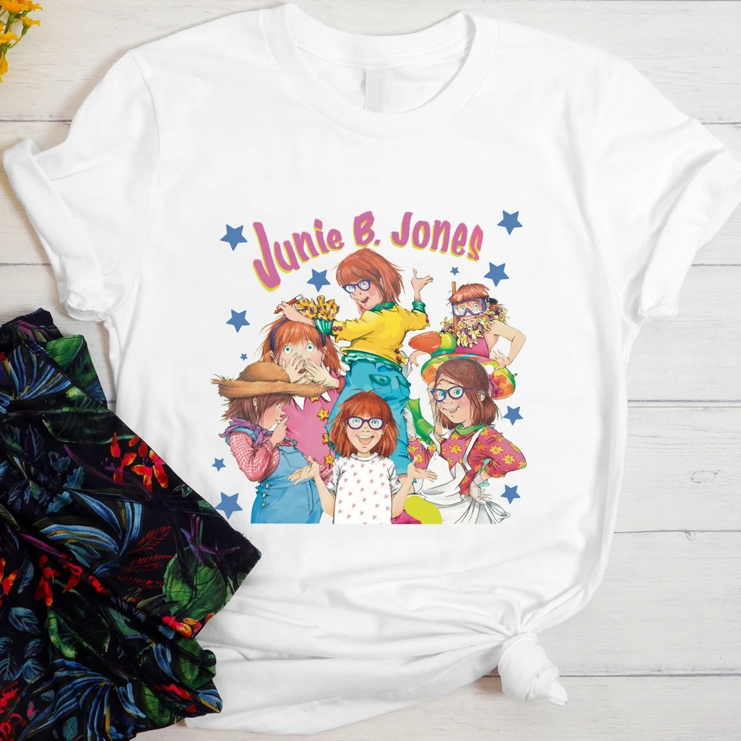 Junie B. Jones Tshirt for Girls,junie B. Characters Shirt,dress up Day,90s Kid,gift for Girls - E... | Etsy (US)
