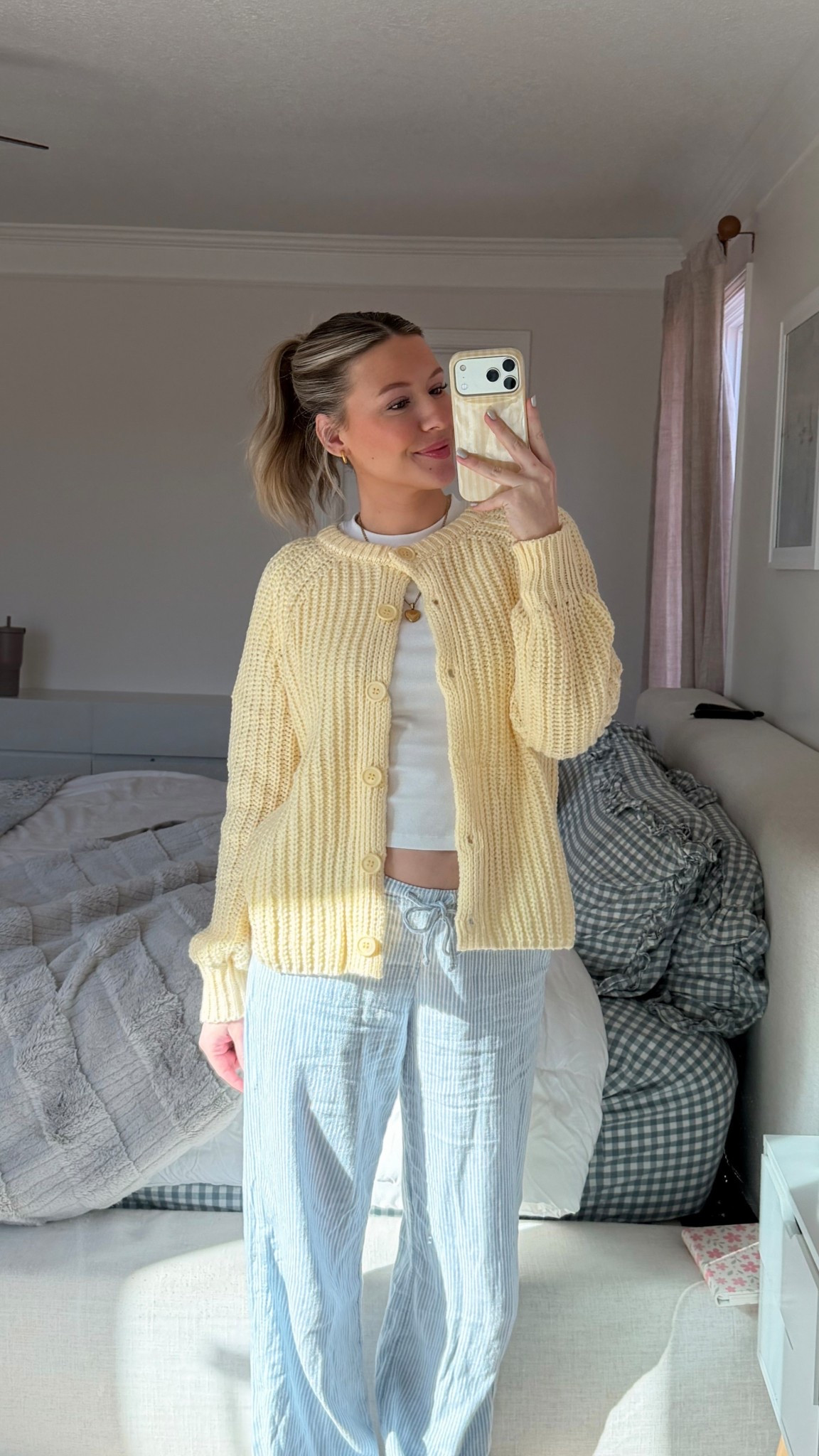 Winter to spring transition fit + baby bump friendly 

#LTKootd #LTKBump #LTKBaby