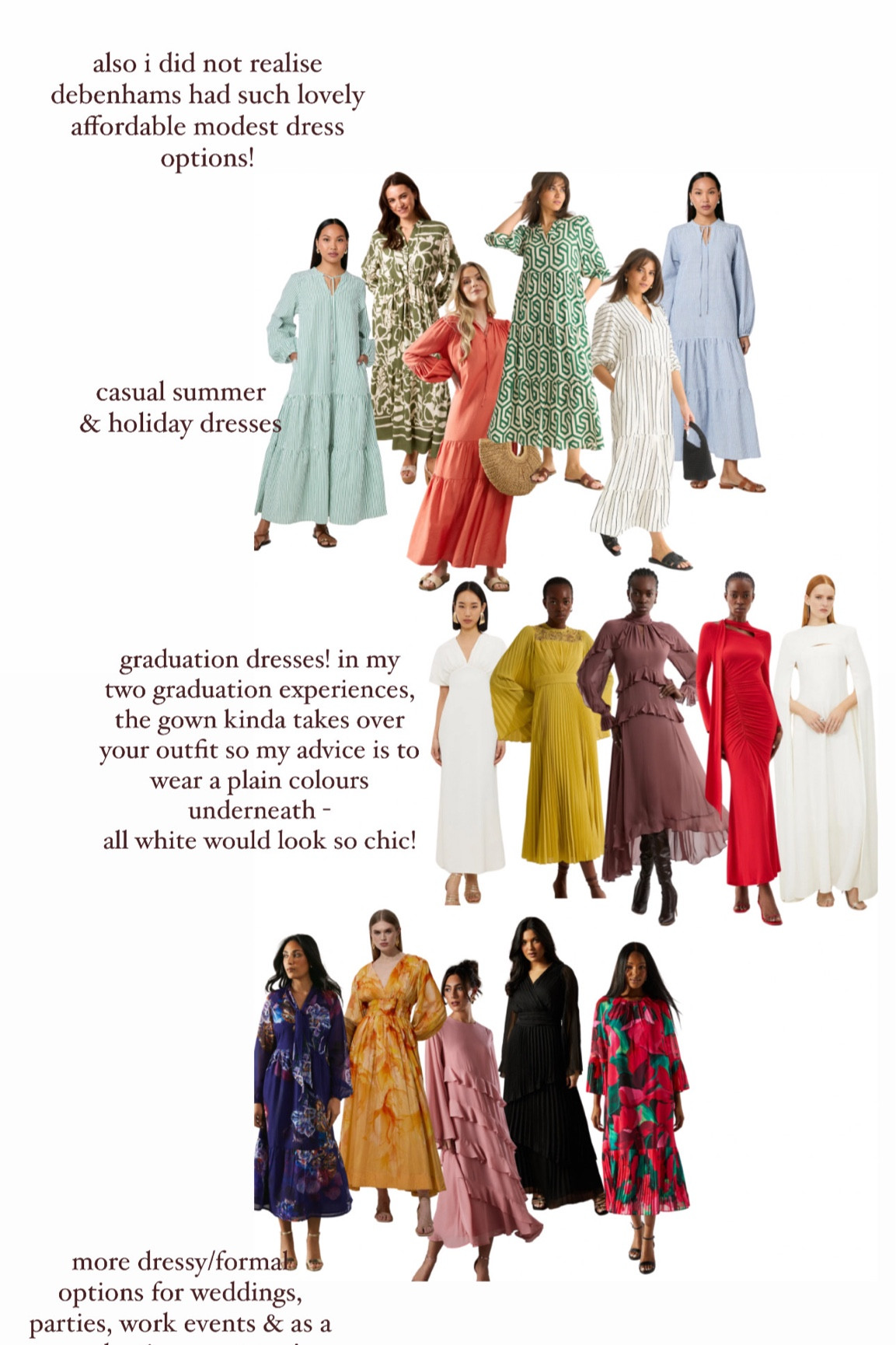 debenhams, modest, dress, maxi dress, holiday dresses, summer dressea, graduation dresses, wedding guest dresses

#LTKSeasonal #LTKfindsunder50 #LTKeurope
