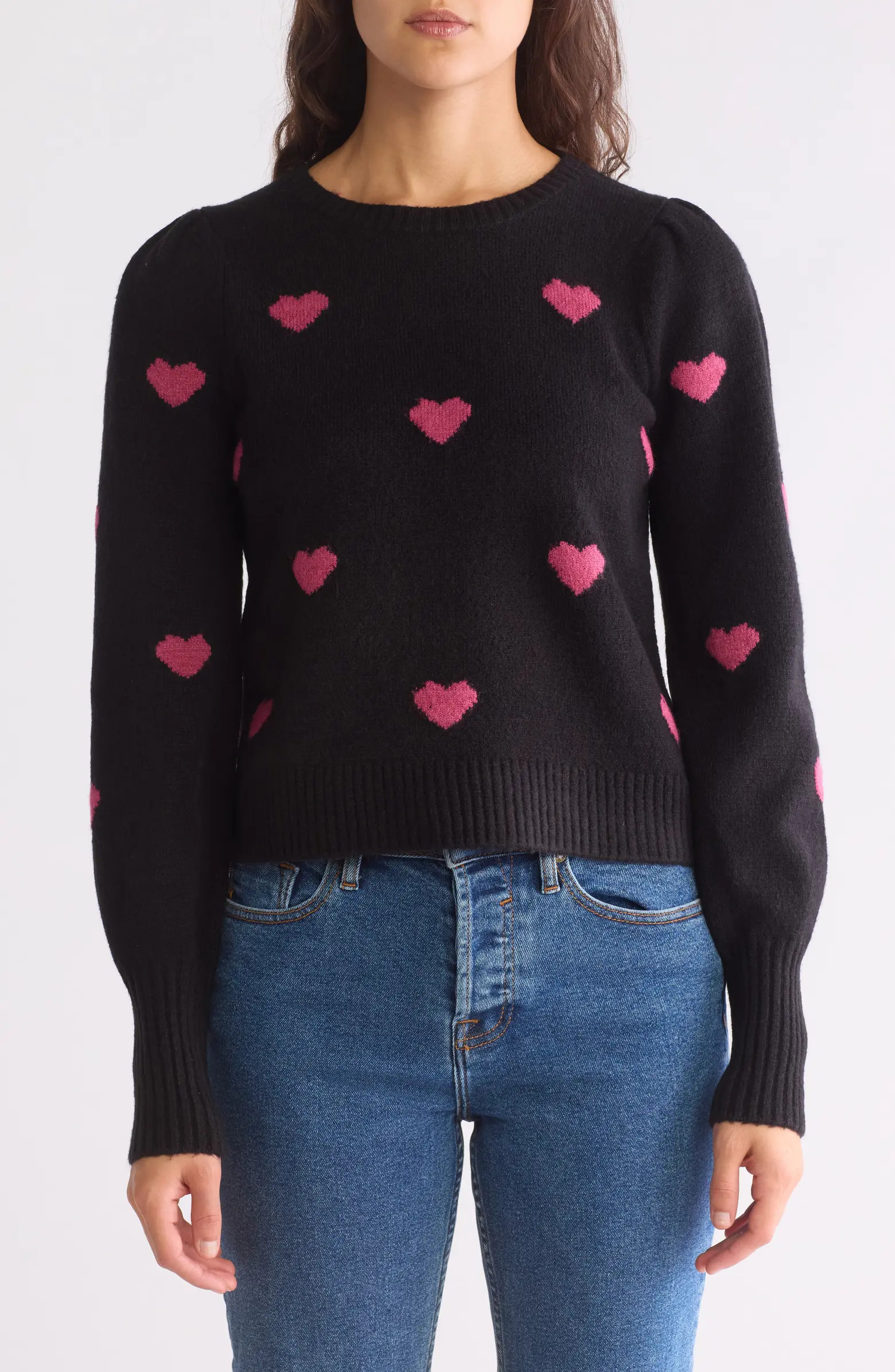 Adeline Heart Sweater | Nordstrom Rack
