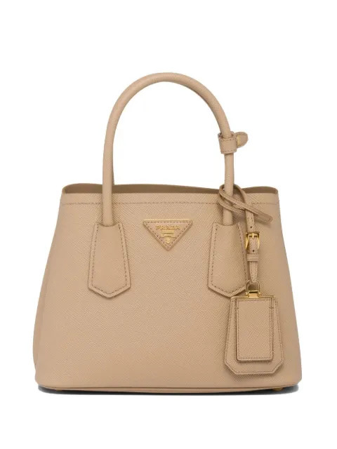 Double Saffiano leather tote bag | Farfetch Global