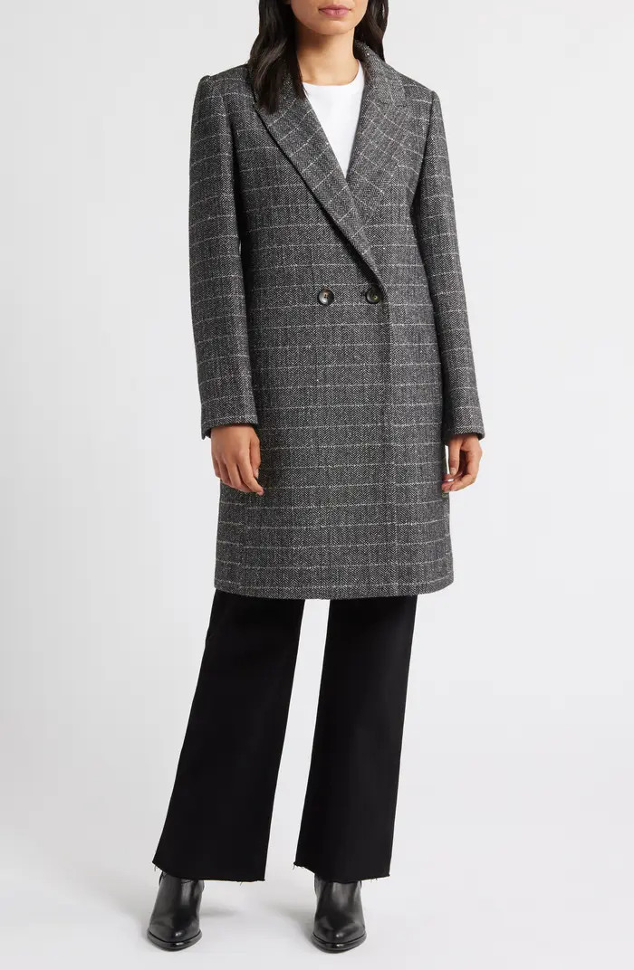 Sam Edelman Double Breasted Notch Lapel Coat | Nordstromrack | Nordstrom Rack