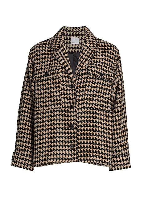 Flynn Houndstooth Jacket | Saks Fifth Avenue