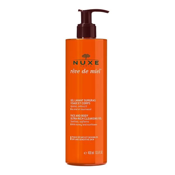 Face & Body Cleansing Gel, Rêve de Miel 400 ml | Nuxe US