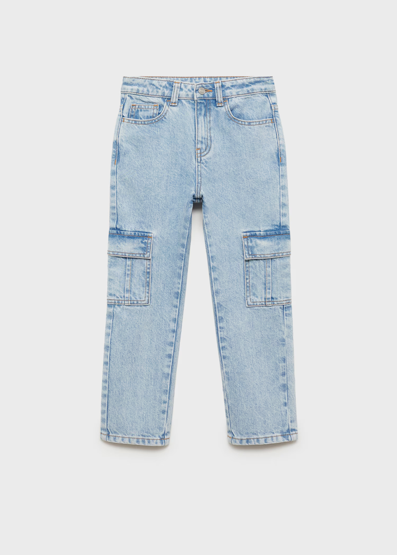 Pocket cargo jeans - Kids | MANGO USA | Mango (US/MX/AU)