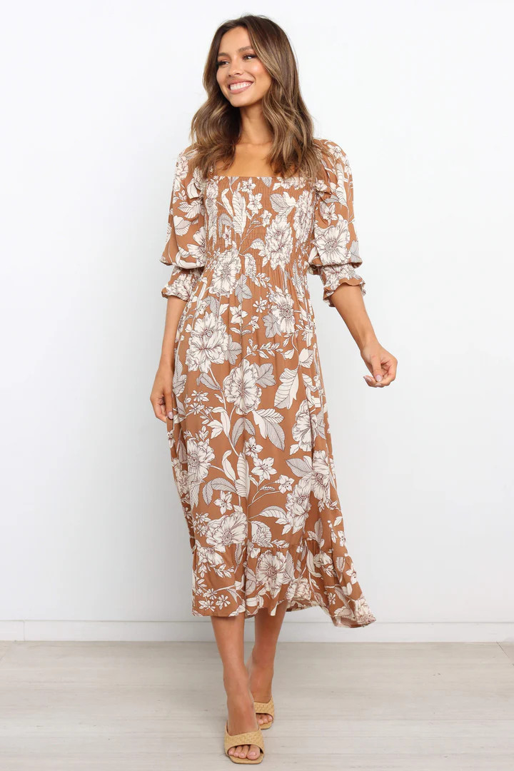 Byron Dress - Brown | Petal & Pup (US)