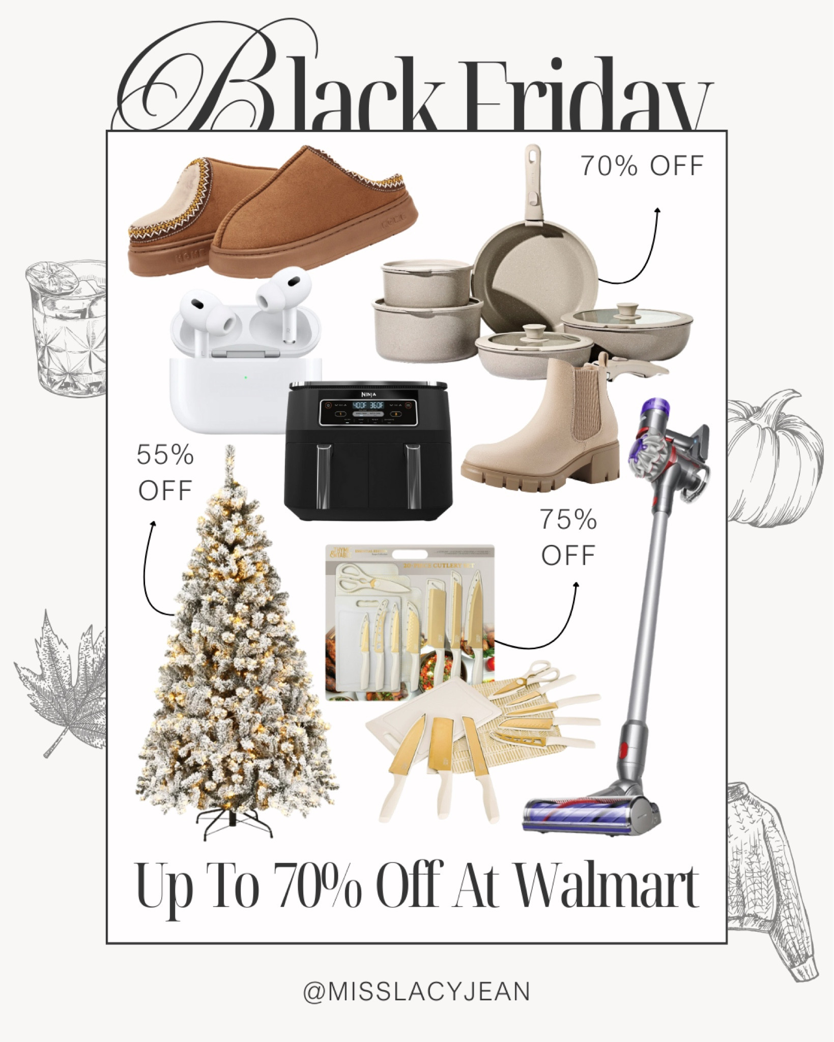 Black Friday Deals - Up To 70% Off At Walmart ✨

black friday deals // black friday 2024 // black friday sale // walmart finds // walmart home // walmart fashion // gifts for her // gift ideas for her // gift guide for her

#LTKCyberWeek #LTKGiftGuide #LTKHome
