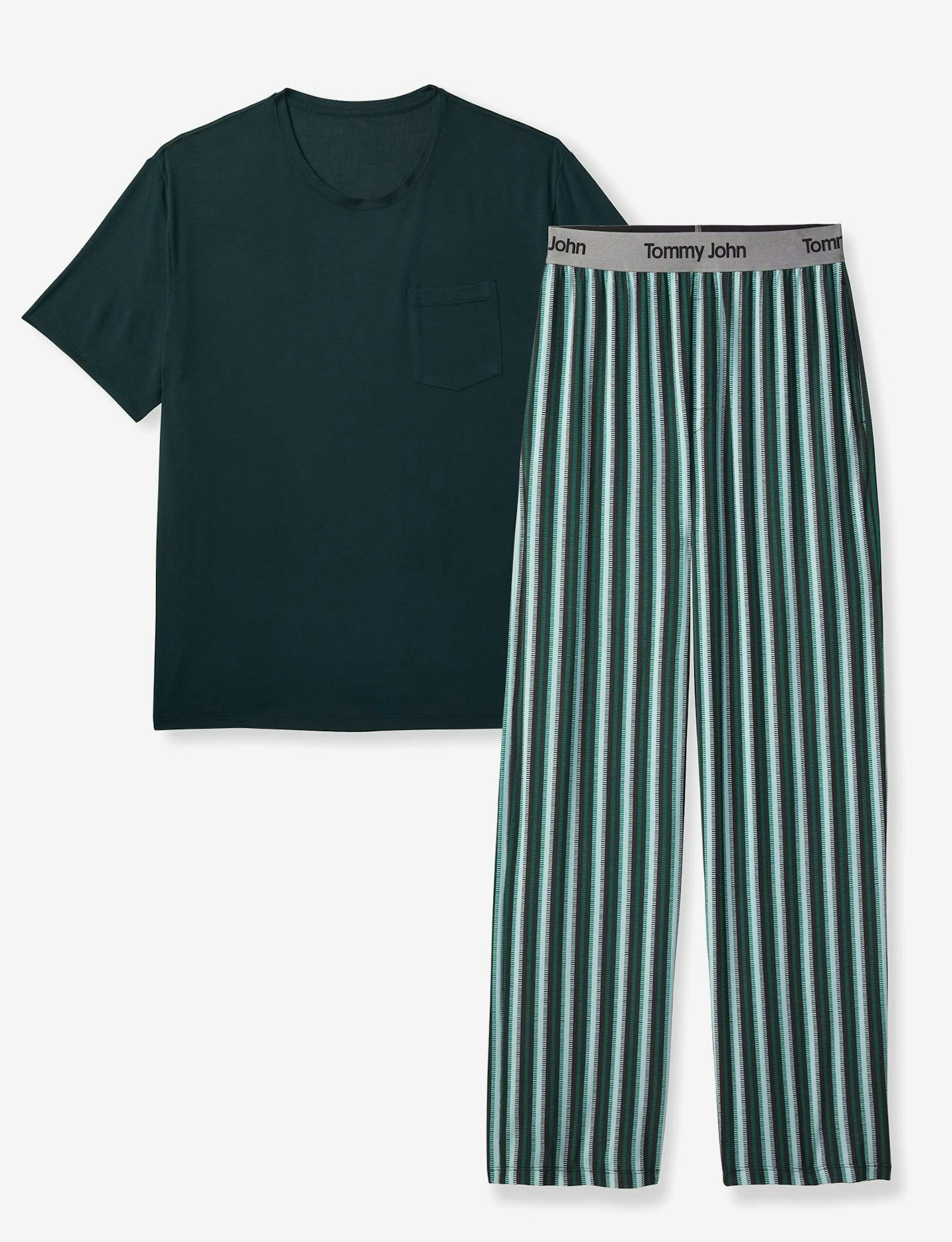 Second Skin Sleep Pocket Tee & Pant Set | Tommy John