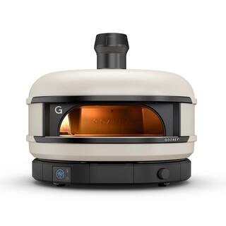 GOZNEY Dome S1 Propane Outdoor Pizza Oven in Bone White GSPBNUS1623 - The Home Depot | The Home Depot