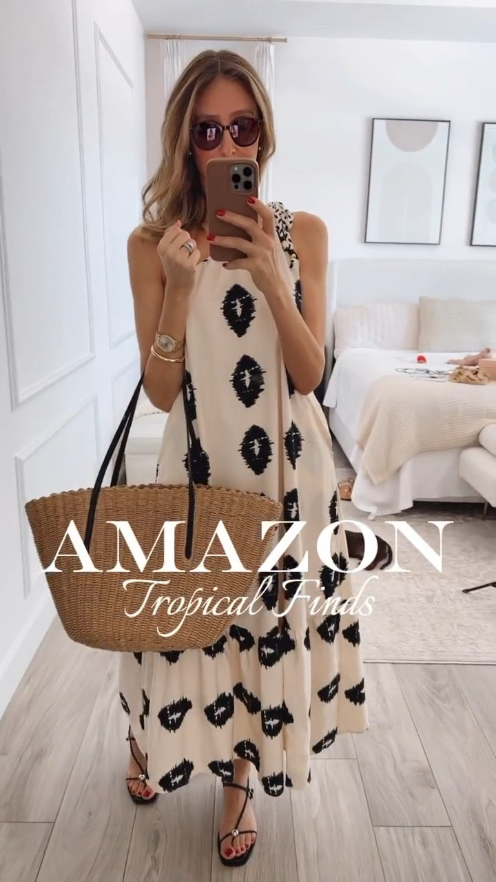Amazon tropical finds that I love it so much, and is perfect for spring and summer
Evenings fits true to size and I’m wearing size small
Spring outfits 
Summer outfits
Spring dresses 
Vacation outfits beach 

#LTKSeasonal #LTKootd #LTKU