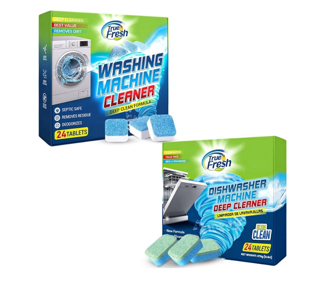 Washing Machine and Dishwasher Cleaner combo pack is 50% off with promo code XXLMVQSJ

#LTKHoliday #LTKHome #LTKSaleAlert