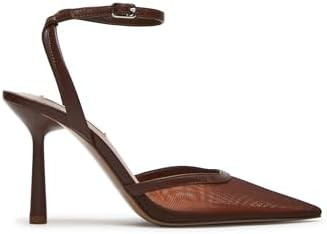 Mesh Closed Pointed Toe High Heels for Women | Amazon (US)