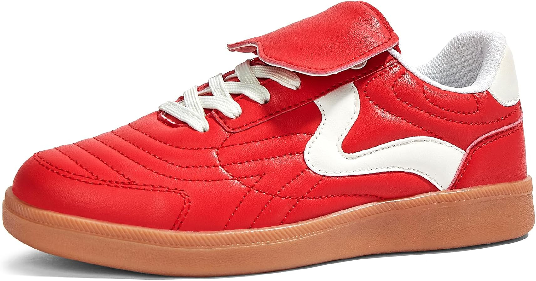 LUCKY STEP Women's Gum Sole Fashion Sneakers Classic Retro Fancy Casual Leisure Tennis Walking Sk... | Amazon (US)