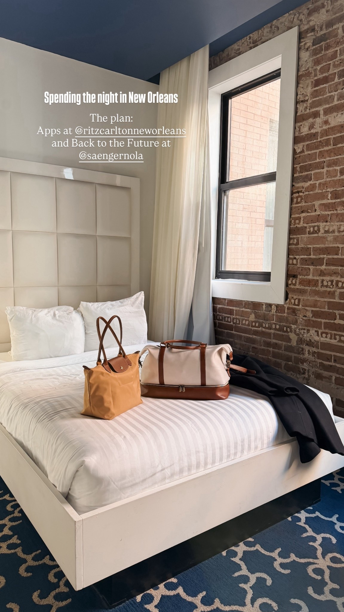 Spending the night in New Orleans. 

Travel bag, tote bag, overnight bag, weekender bag, gifts for her, gift guide 

#LTKGiftGuide #LTKHoliday #LTKTravel