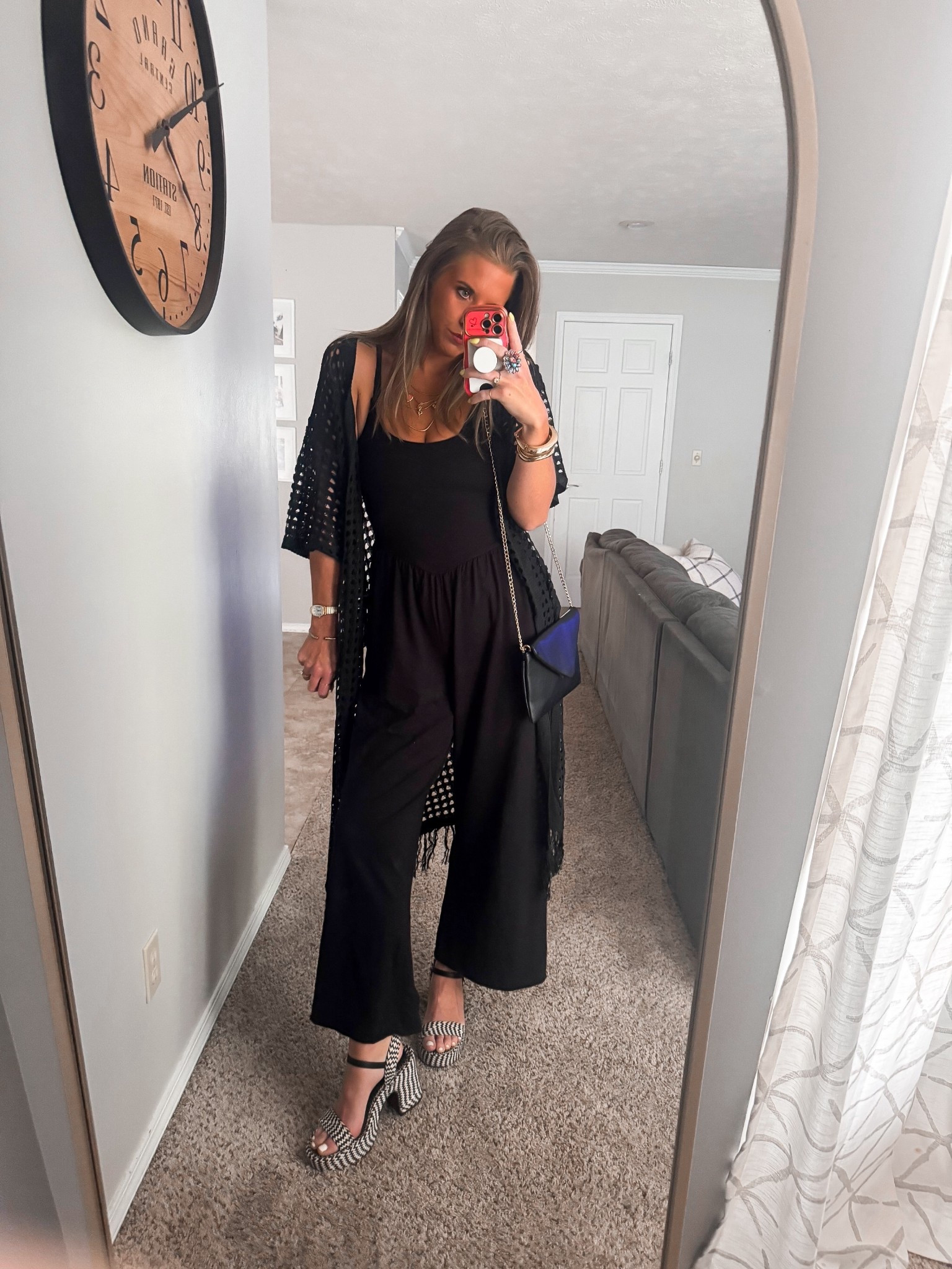 Sunday morning church vibes | leaned hard into my all black moment but desperately wanted to wear the shoes sooooo 🖤

#targetstyle #sundaystyle #ootd 

#LTKFindsUnder50 #LTKSaleAlert #LTKShoeCrush