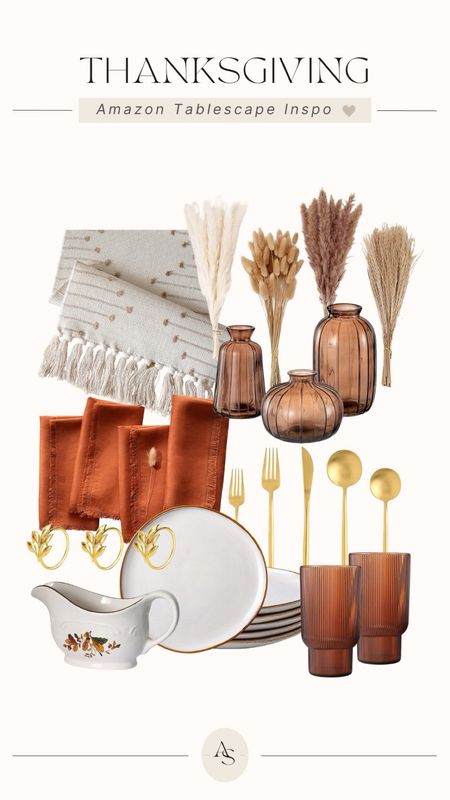 Thanksgiving tablescape inspo all from Amazon! 🦃

#LTKSeasonal #LTKhome #LTKHoliday