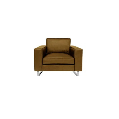 Soho 42" Wide Genuine Leather Armchair | Wayfair North America