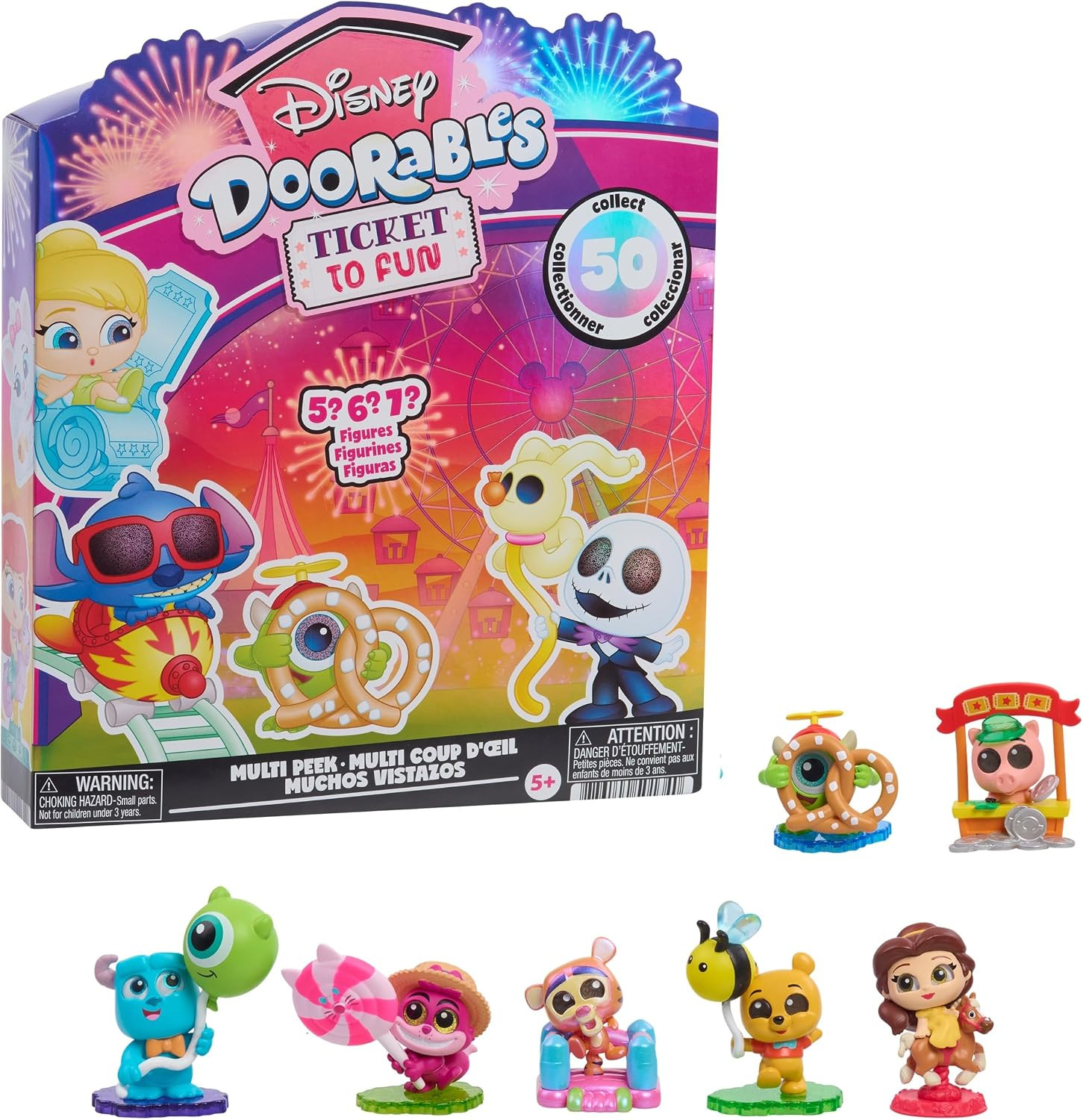 Disney Doorables Ticket to Fun Festival-Themed Collectible Figures | Amazon (US)