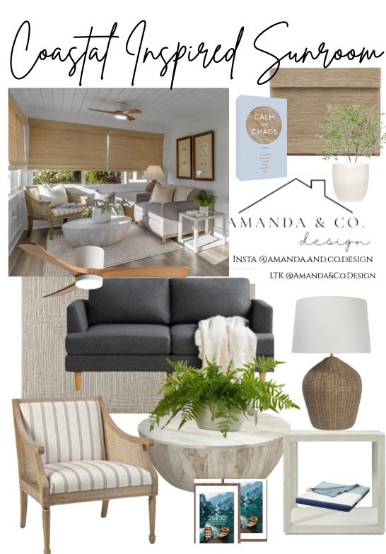 Coastal calm, golden glow 

This sunroom was designed to be the perfect spot to watch the sunset. 

Light, airy textures + layered neutrals bring the beach inside, while cozy seating makes it impossible to leave.

Shop my favorite coastal-inspired sunroom picks from Wayfair, Walmart & Amazon through my LTK, your sunset view deserves this vibe. 

#CoastalHome #SunroomGoals #LTKHome #WayfairFinds #WalmartHome #AmazonHome

#LTKHome #LTKTravel #LTKStyleTip