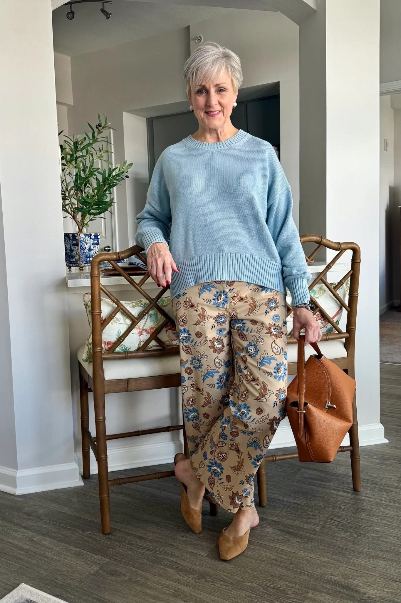 Quince Sweater and Floral Pants 🍂

#LTKootd #LTKSeasonal #LTKOver40