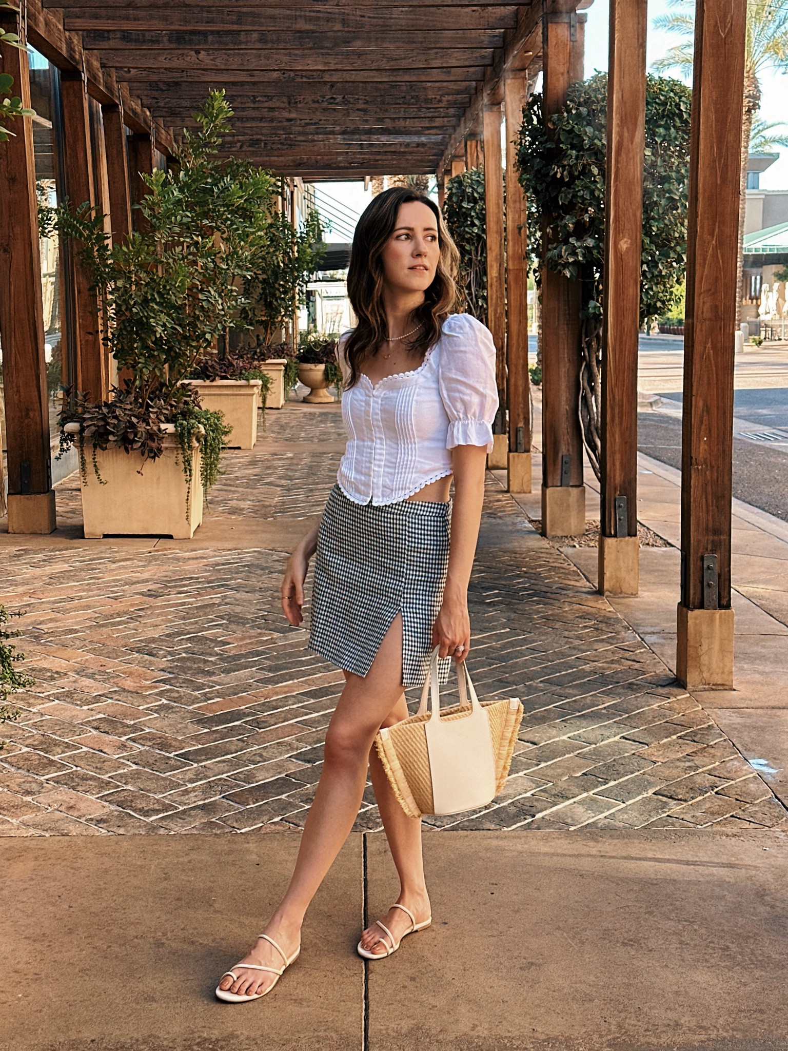 You look like the 4th of July 😍🇺🇸💙🤍 wearing head to toe Reformation! My fave brand 🫶🏻 top & skirt are a size 0. Skirt is from last year but linking similar options 

#LTKSeasonal #LTKStyleTip