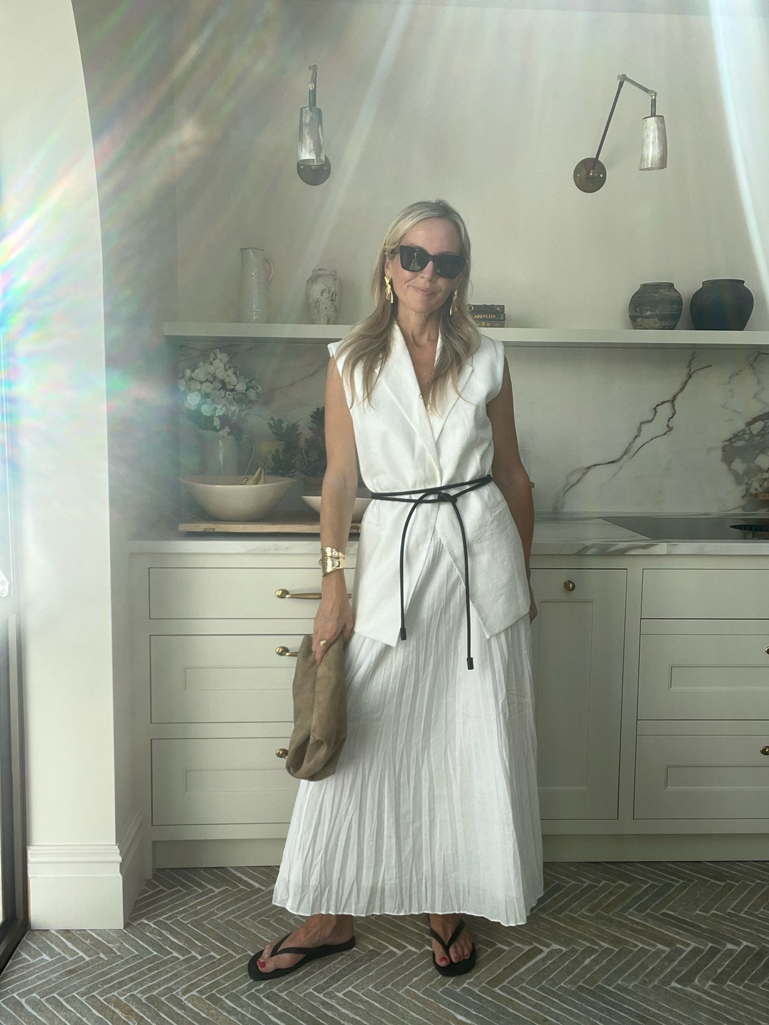 Love all white for the summer and chic when paired with accents of black 🤍

#LTKsummer #LTKworkwear #LTKuk