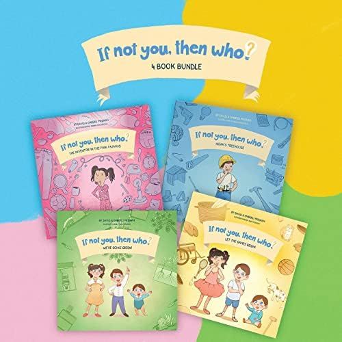 4-Pack Bundle: If Not You, Then Who? Series Vol 1, 2, 3, 4 | The Inventor in the Pink Pajamas, Noah' | Amazon (US)