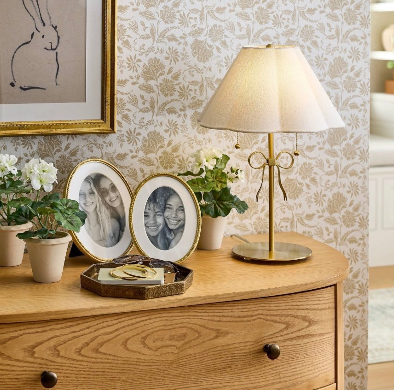 Stick Lamp with Bow Brass 

#LTKGiftGuide #LTKHoliday #LTKHome