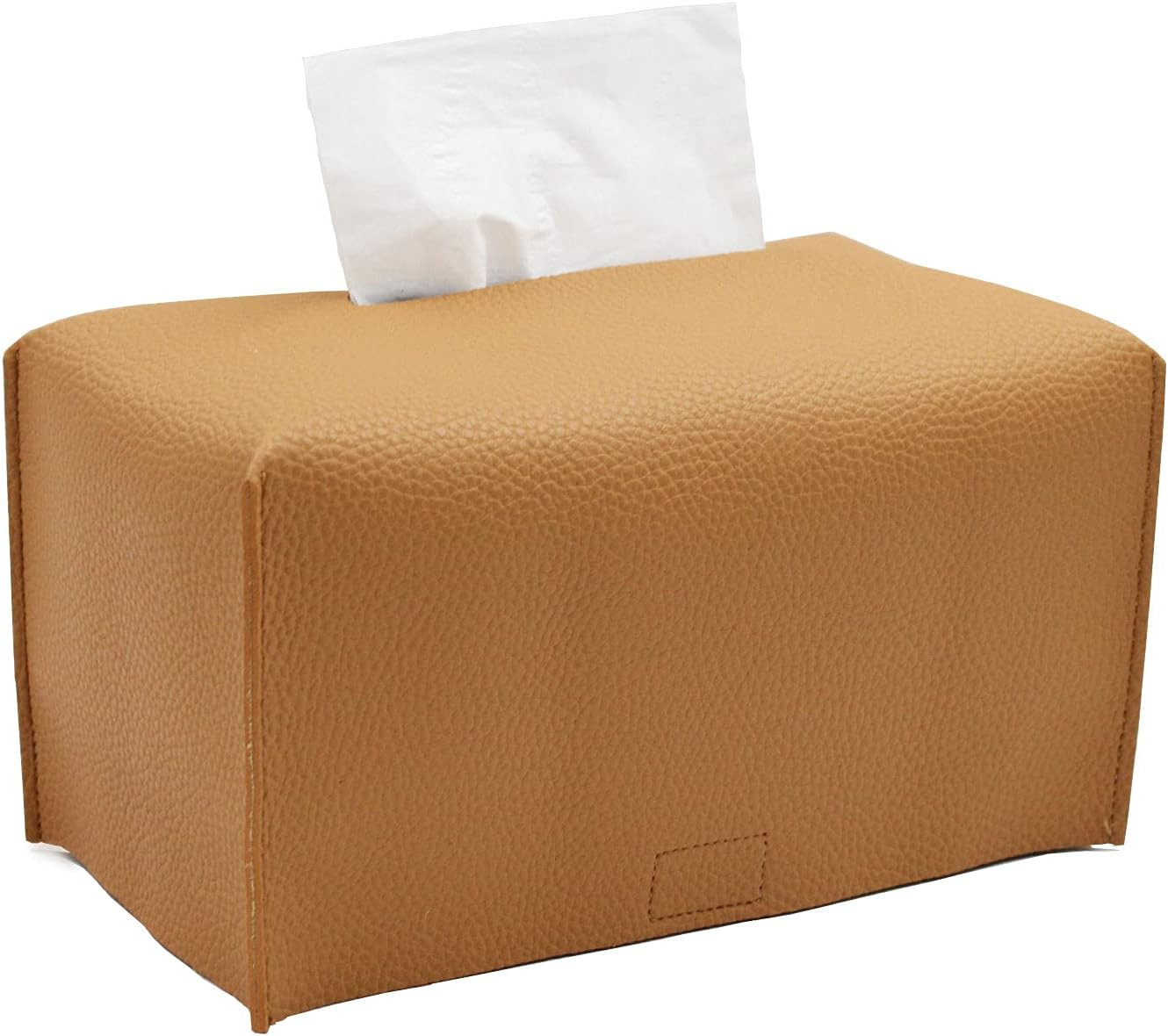 Livelab Tissue Box Cover, Modern Decorative PU Leather Rectangular Tissue Box Case Organizer Hold... | Amazon (US)