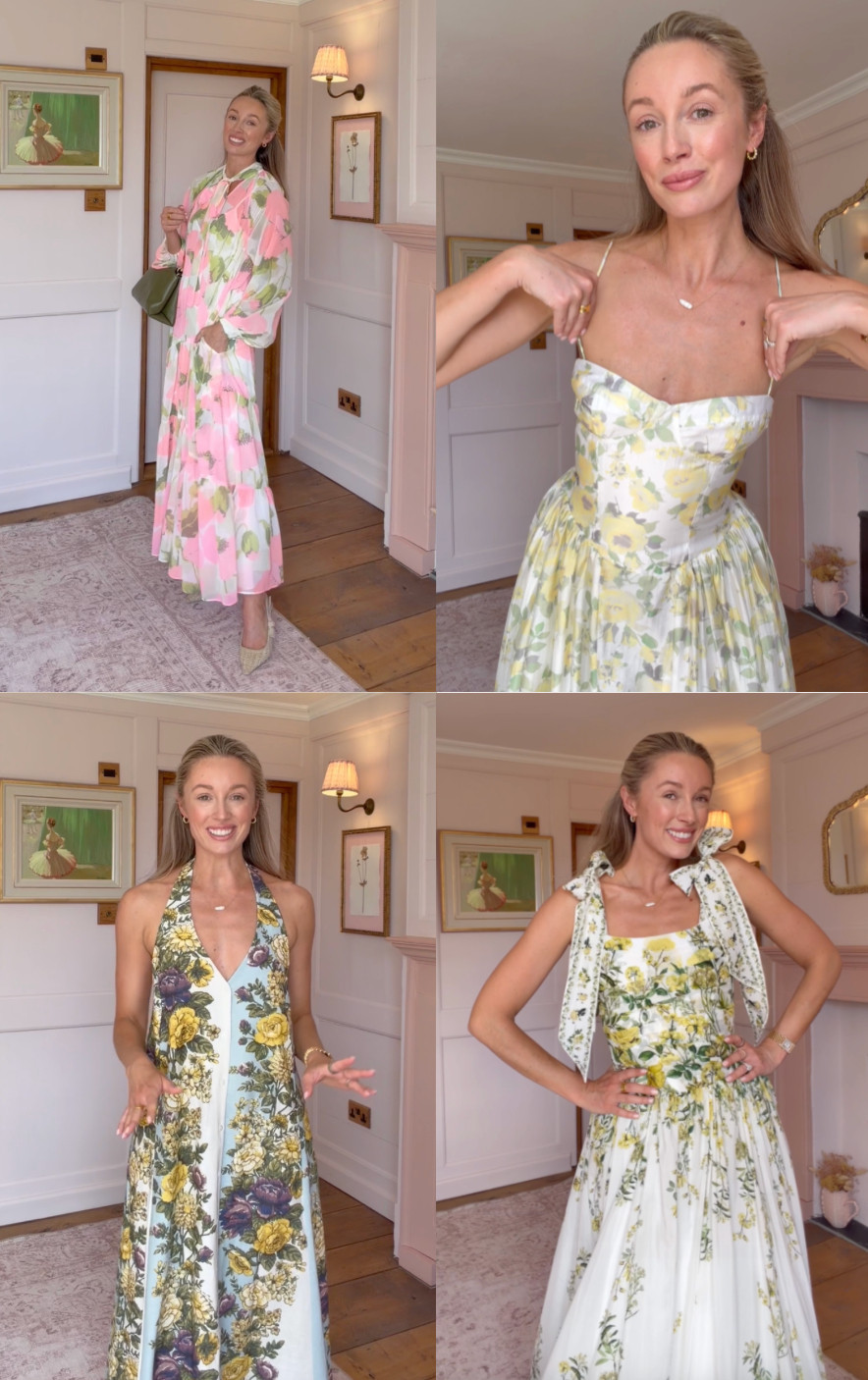 Floral summer dresses perfect for wedding guests, garden parties or Chelsea Flower Show 🌷 

 #LTKspring #LTKsummer #LTKluxury