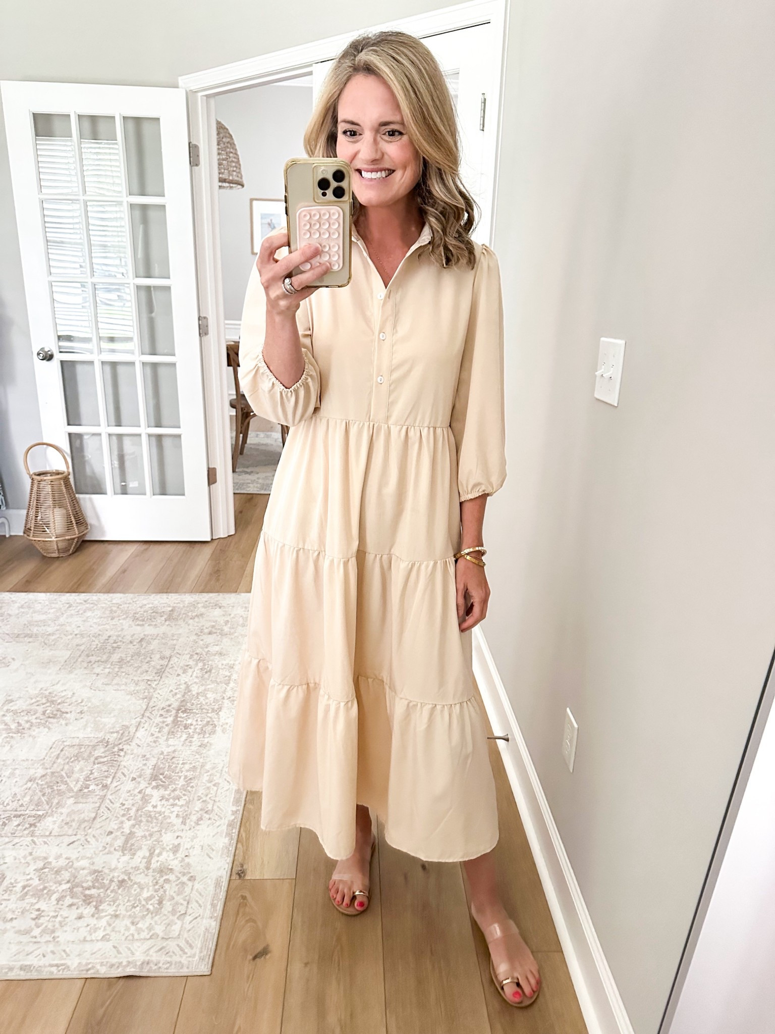 Major sale alert! This dress is already discounted and there’s an extra 10% off coupon to click! Wearing the size small  

#LTKFindsUnder50 #LTKWorkwear #LTKStyleTip