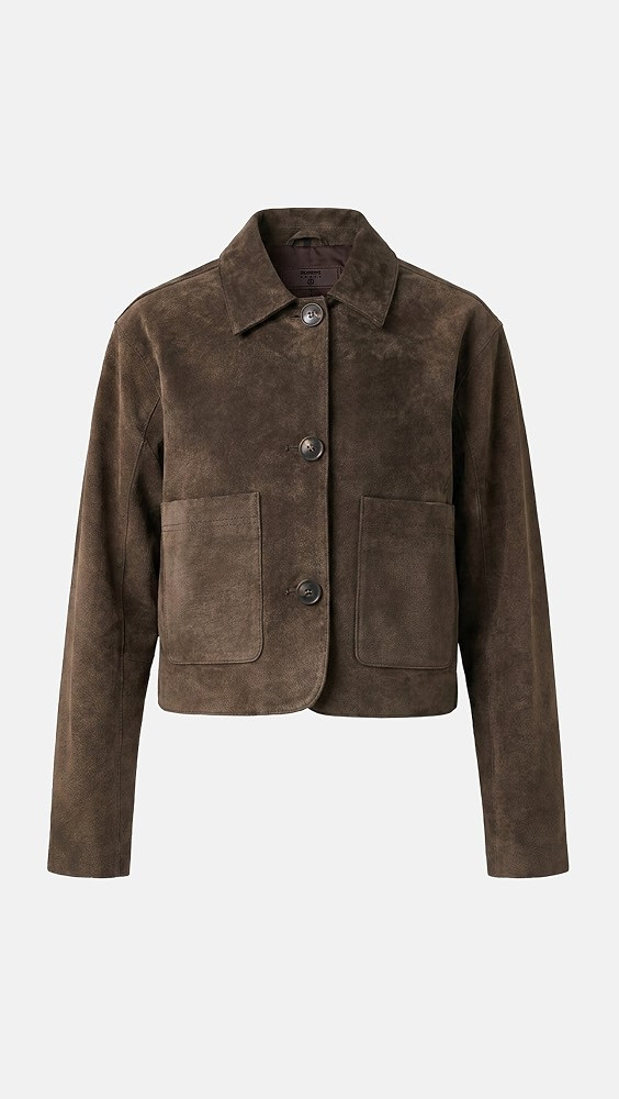 BLANKNYC Black Coffee Suede Jacket | Shopbop | Shopbop