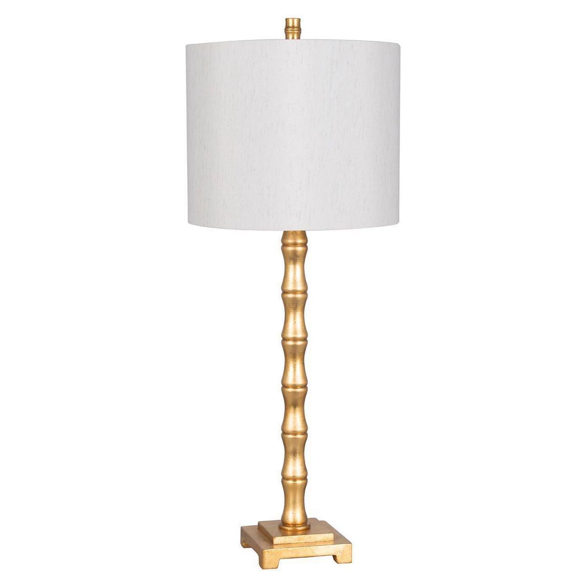 Large Bamboo Table Lamp (Includes LED Light Bulb) Brass - Threshold™ | Target