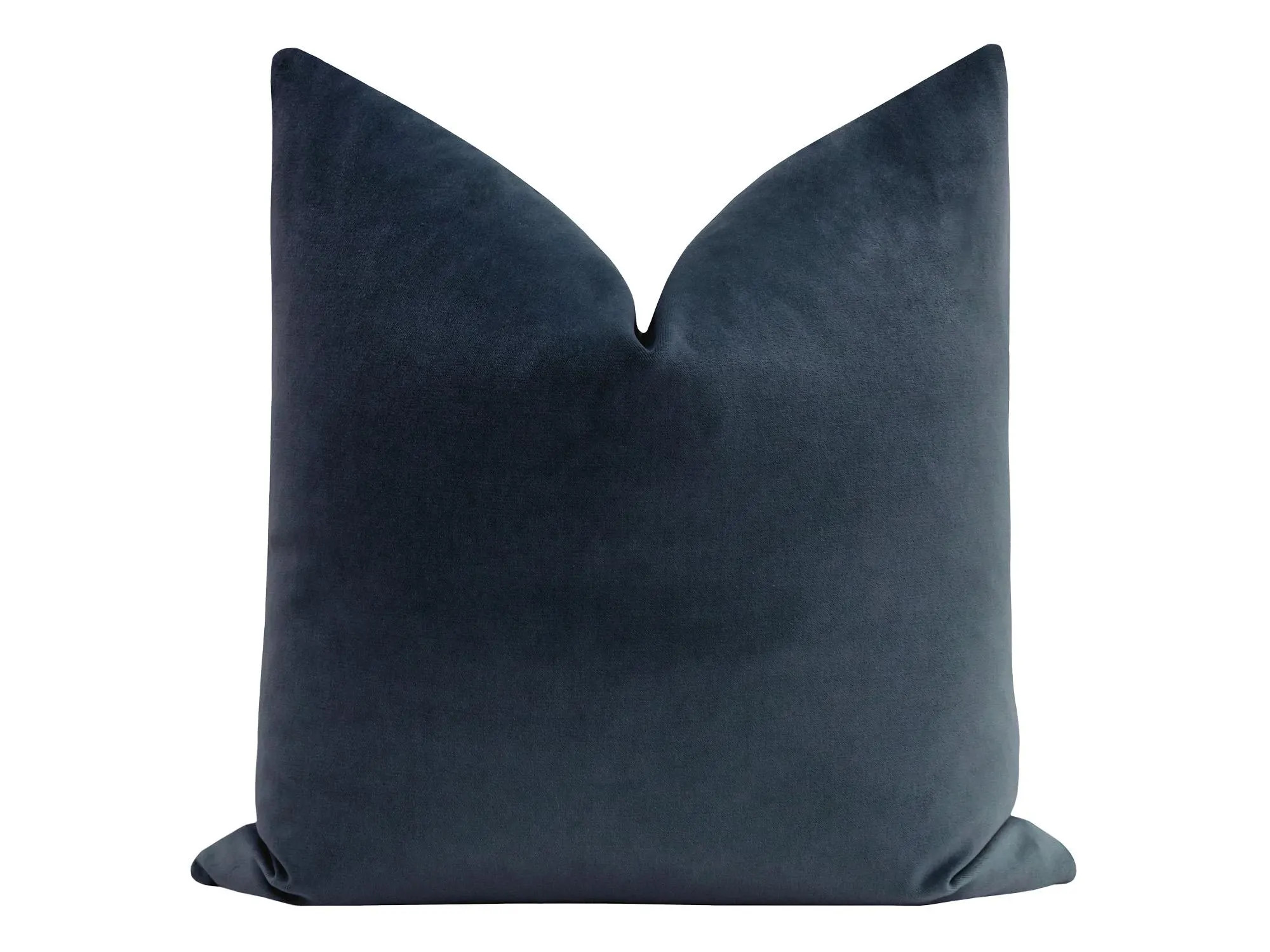 Society Velvet // Prussian Blue Pillow | blue velvet | designer velvet | velvet pillow | | Etsy (Global)