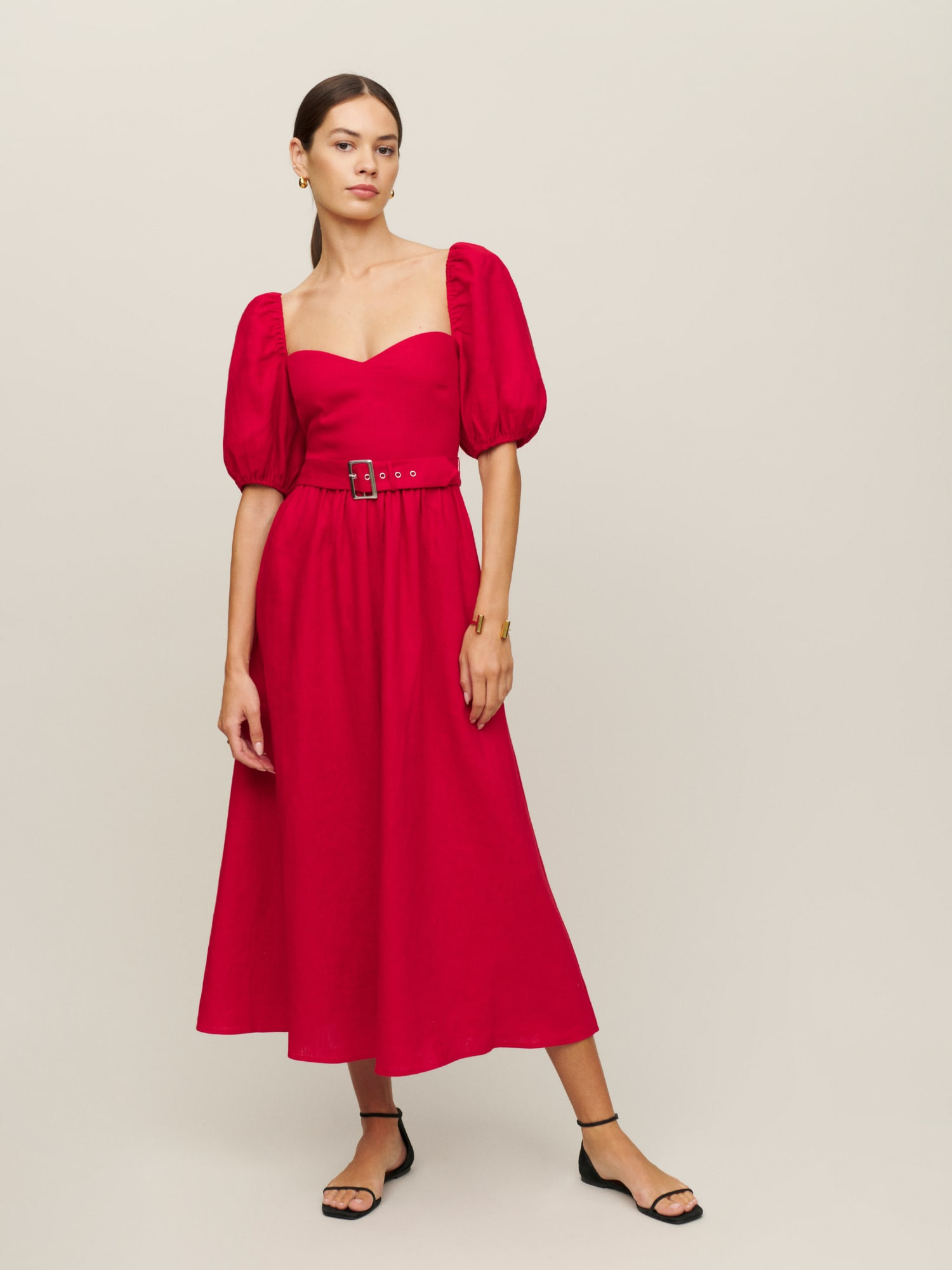 Tien Linen Dress | Reformation (Global)