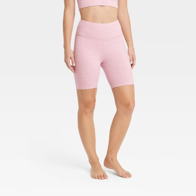 Women's High-Rise Brushed Jersey Bike Shorts 7" - JoyLab™ | Target