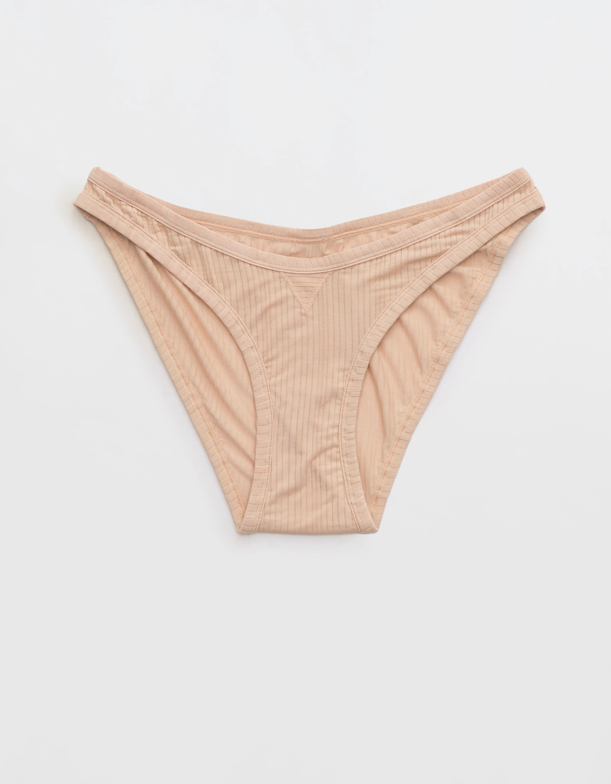 Aerie Modal Ribbed High Cut Bikini Underwear | American Eagle Outfitters (US & CA)