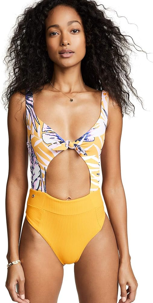 Maaji Women's Standard Maracuja Sherbet High Rise One Piece Swimsuit | Amazon (US)