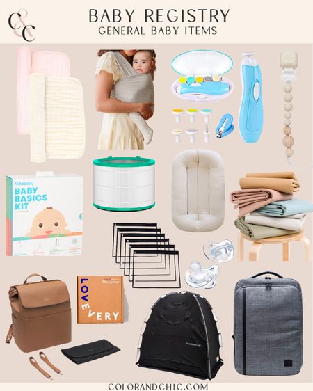 General baby items on my registry! Including swaddles, diaper bag, baby basics and more. 

#LTKbaby