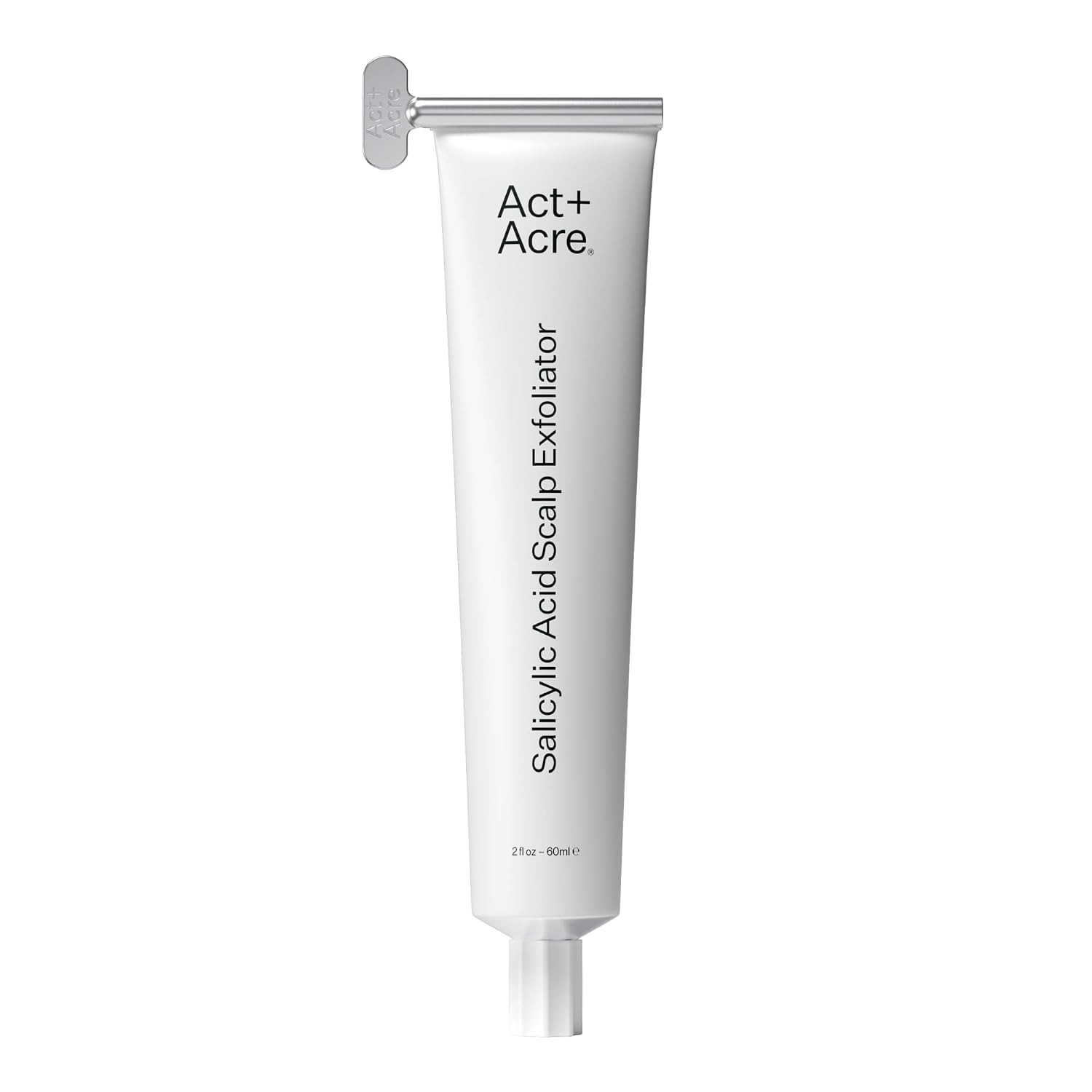 Act+Acre Cold Processed BHA Salicylic Acid Scalp Exfoliator - Scalp Exfoliating Mask for Oily Itchy Scalp, Dry and Oily Hair - Plant Based Flakey Scalp Treatment (2.0 Fluid Ounces) | Amazon (US)