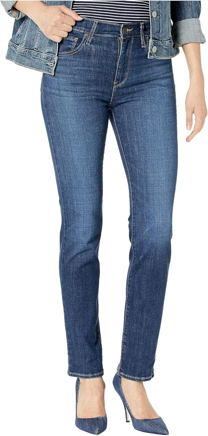 Levi's Women's 724 High Rise Straight Jeans | Amazon (US)