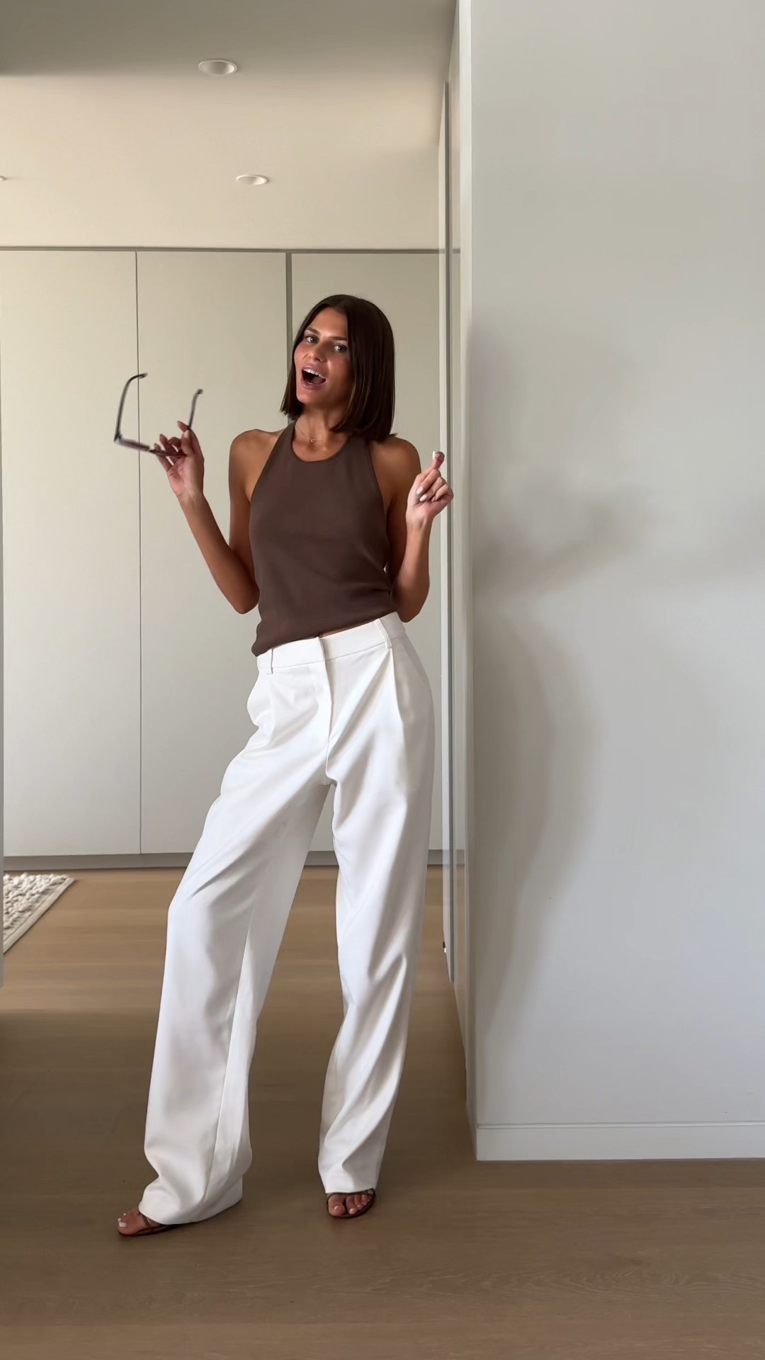 business casual for warm weather 🤍