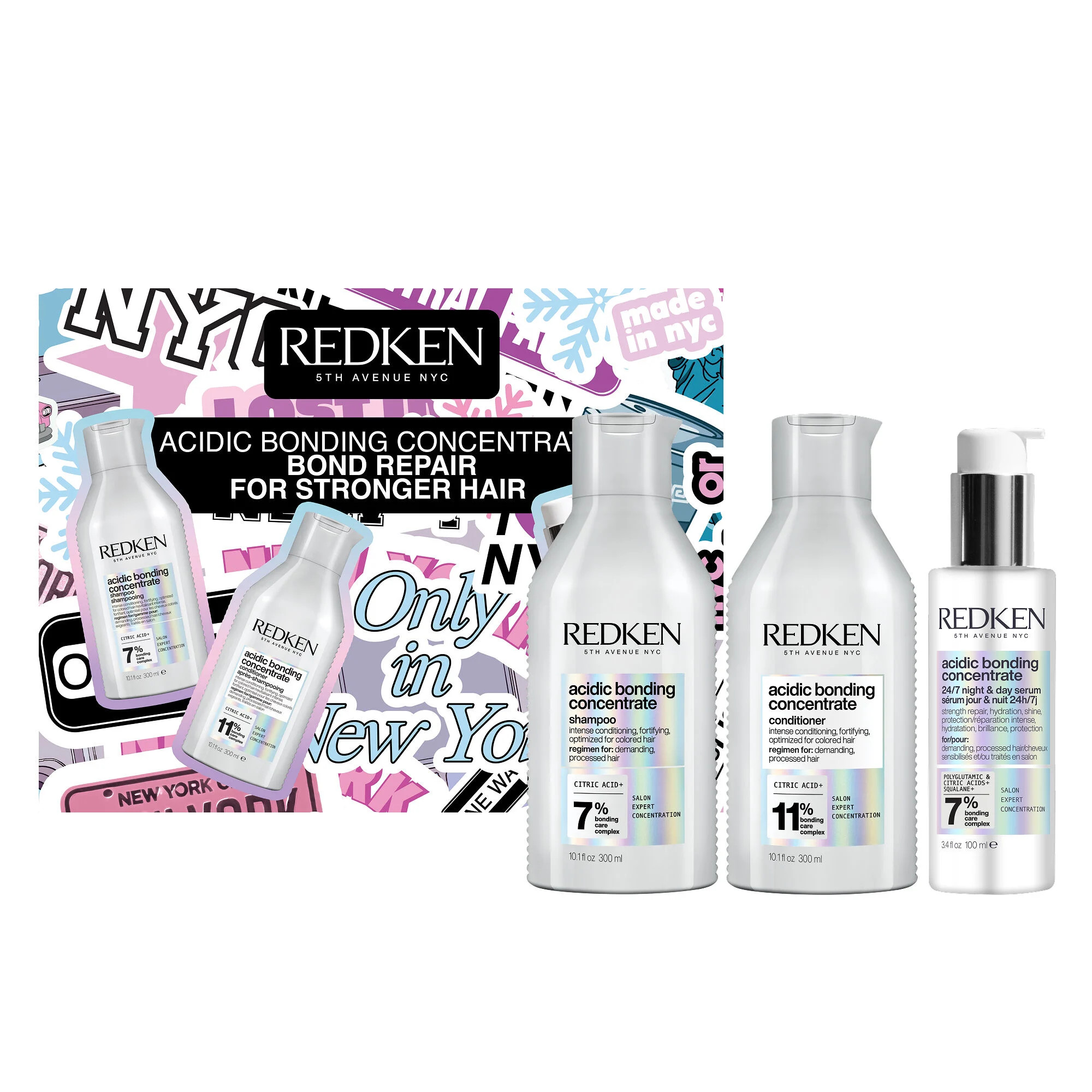 Acidic Bonding Concentrate Holiday Gift Set | Redken | Redken
