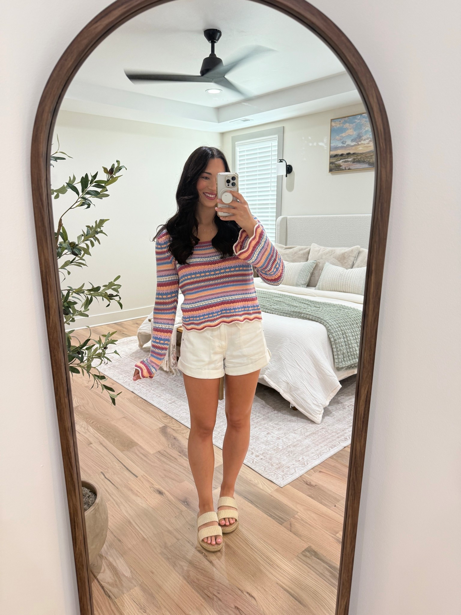 Spring/Summer Ootd 🌸🤍

Top size small from Walmart but looked similar from Amazon as well
Shorts size 6 

#LTKootd #LTKSeasonal #LTKgrwm