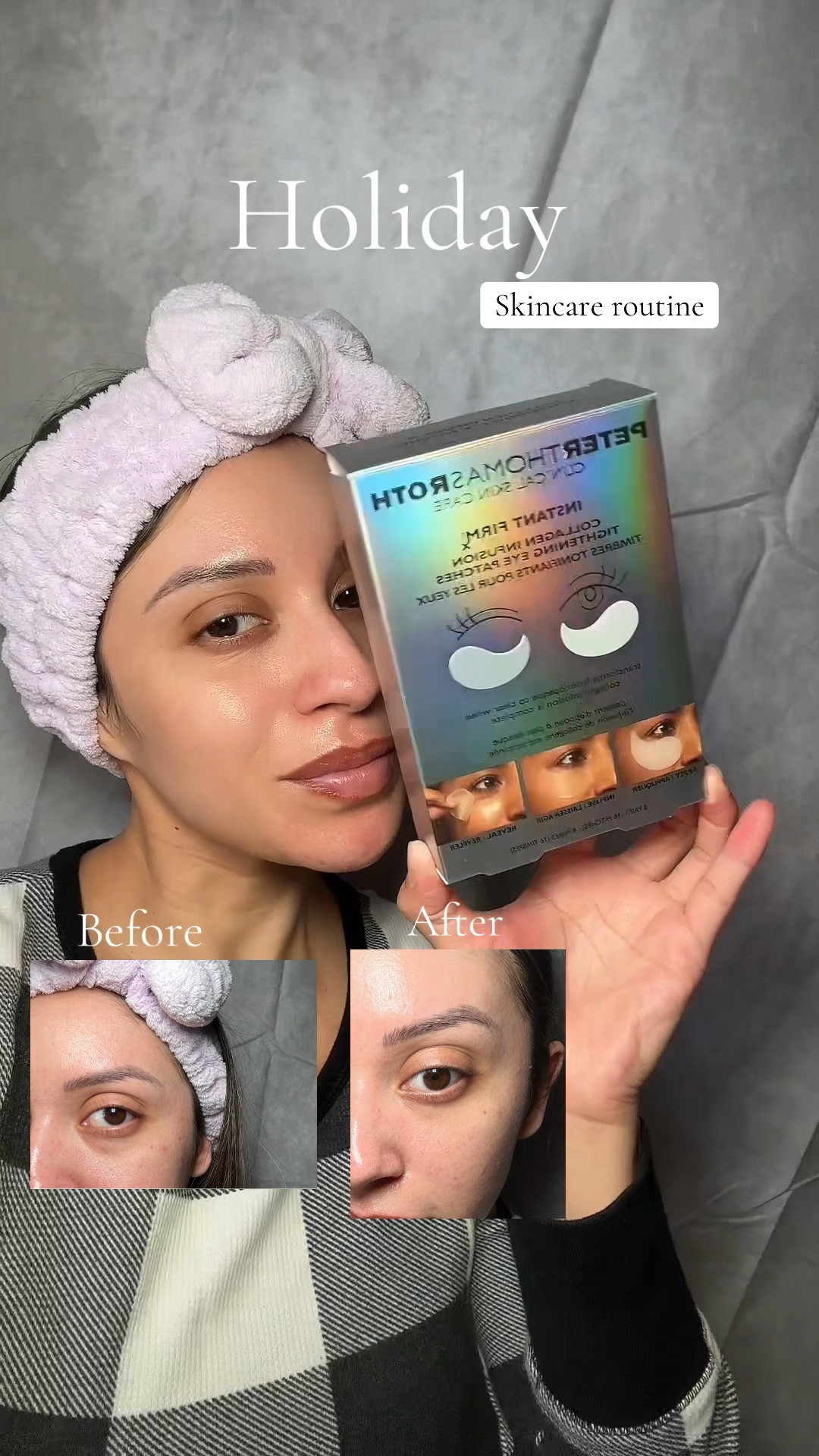 ✨Holiday mornings call for a little extra sparkle! and these Peter Thomas Roth Firmx Collagen Eye Patches deliver just that. 💫 great for a quick refresh while wrapping gifts or getting ready for holiday parties. 🎁
They feel luxe, look cute under the tree, and make the perfect stocking stuffer for anyone who loves a little self-care moment. ✨
#GiftGuide #StockingStuffers #HolidayGlow #PeterThomasRoth #EyePatches #LTKHoliday #SelfCareSeason

#LTKselfcare #LTKGiftGuide #LTKHoliday