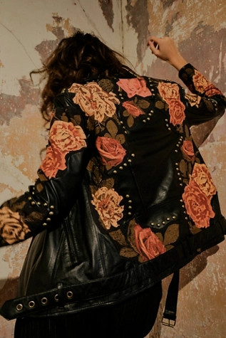 Rebel Rose Moto Jacket | Free People (Global - UK&FR Excluded)
