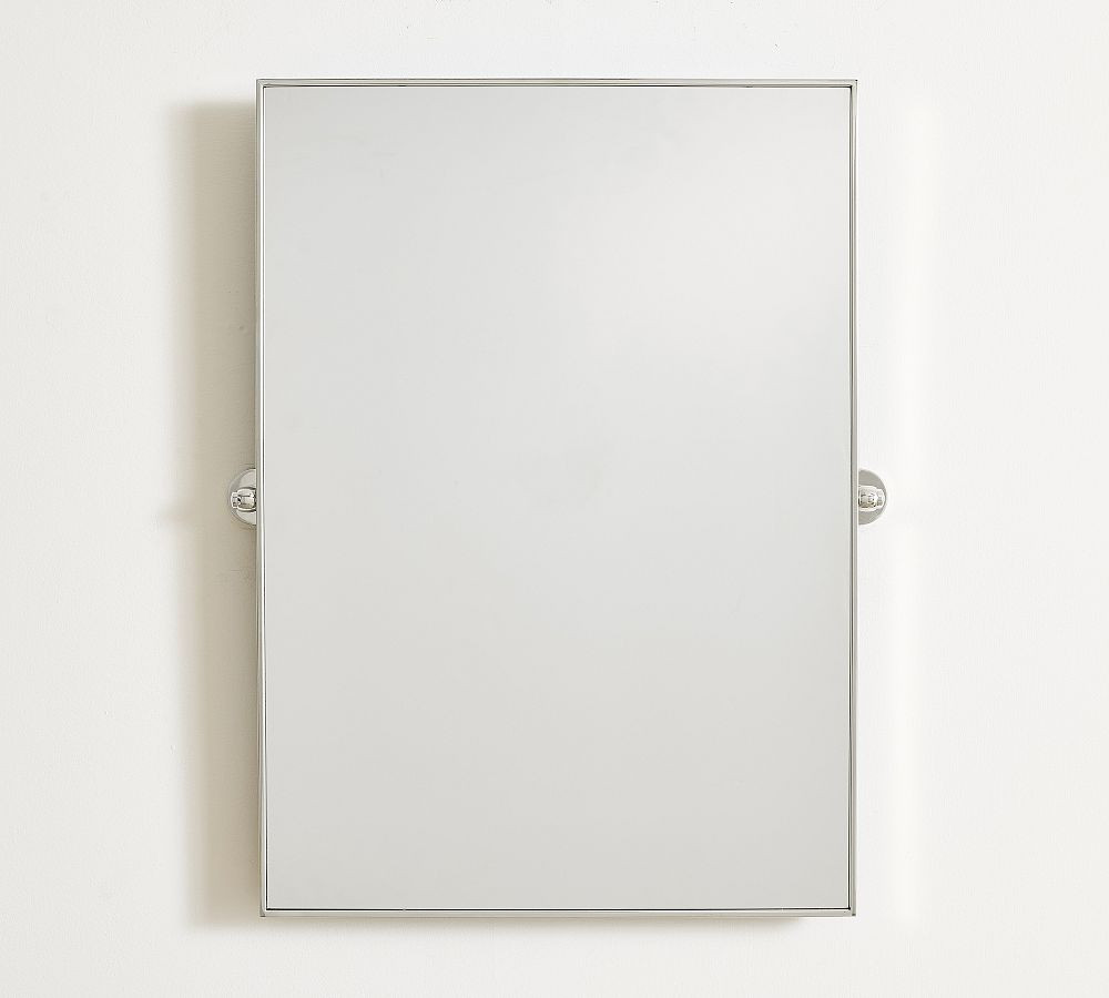 Sansome Rectangular Pivot Mirror | Pottery Barn (US)