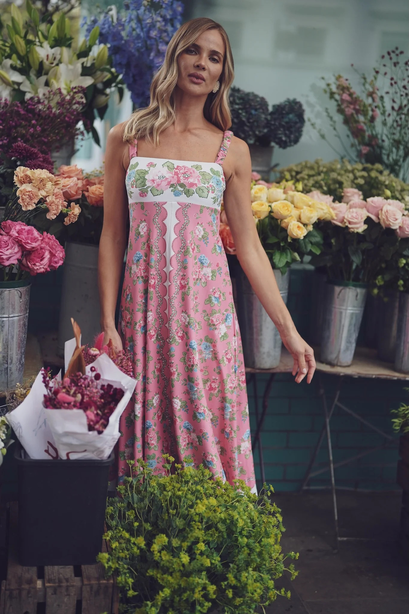 Lochlain Dress - Cottage Rose | Smith and Quinn