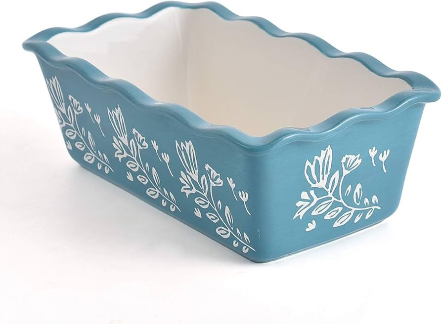 Wisenvoy Loaf Pan Bread Pan Ceramic loaf pans for baking Porcelain Baking Pans Nonstick Bread Pan... | Amazon (US)